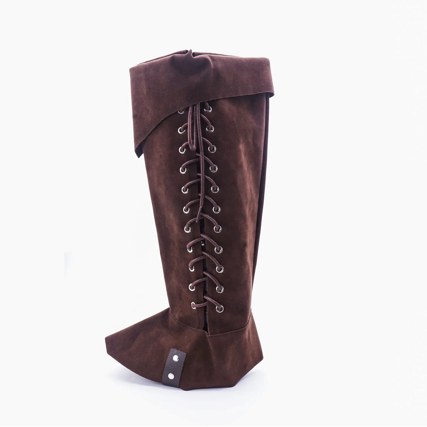 Halloween Medieval Bandage Shoe Covers – Unisex Leg Guard Boots for Viking, Warrior & Knight Cosplay Armor