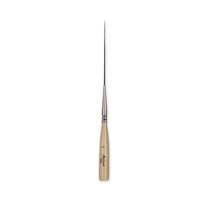 Artsecret Long Liner Detail Brushes – Premium Cattle Ear Hair Watercolor & Nail Art Striping Pens (0.8, 1.2, 2.8mm)