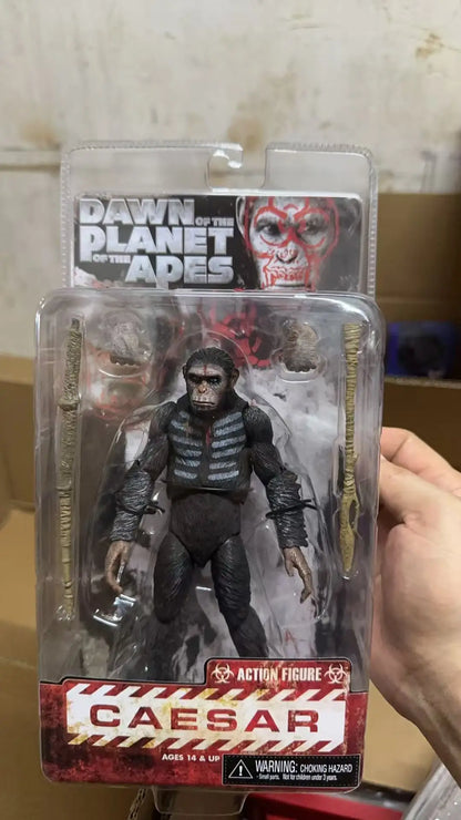 Rise of the Planet of the Apes PVC Figure Collection – Caesar, Koba, Luca & Maurice