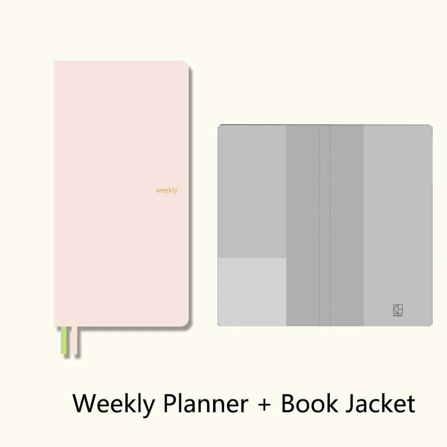 Kinbor 2025 Weekly Planner – Two Pages per Week Schedule Book for Time Management & Daily Efficiency