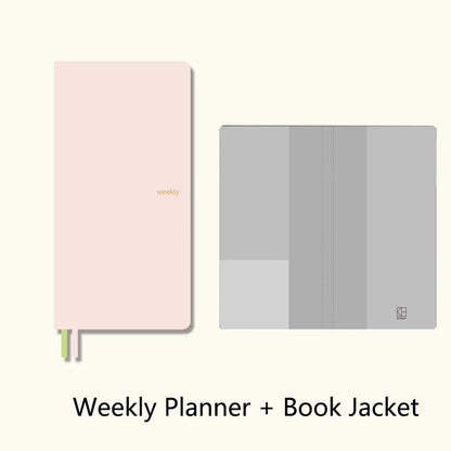 Kinbor 2025 Weekly Planner – Two Pages per Week Schedule Book for Time Management & Daily Efficiency