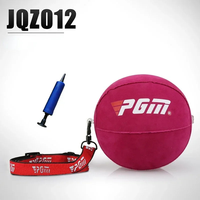 PGM Inflatable Golf Smart Ball Trainer - Portable Swing Arm Corrector, Posture Training Aid & Golf Accessory