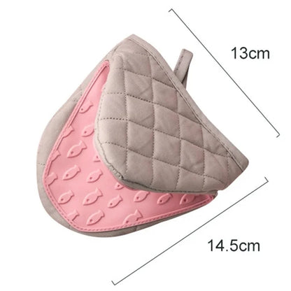 Fish-Shaped Silicone Oven Gloves – Anti-Scald Kitchen Gloves for Trays, Dishes & Multi-Purpose Use