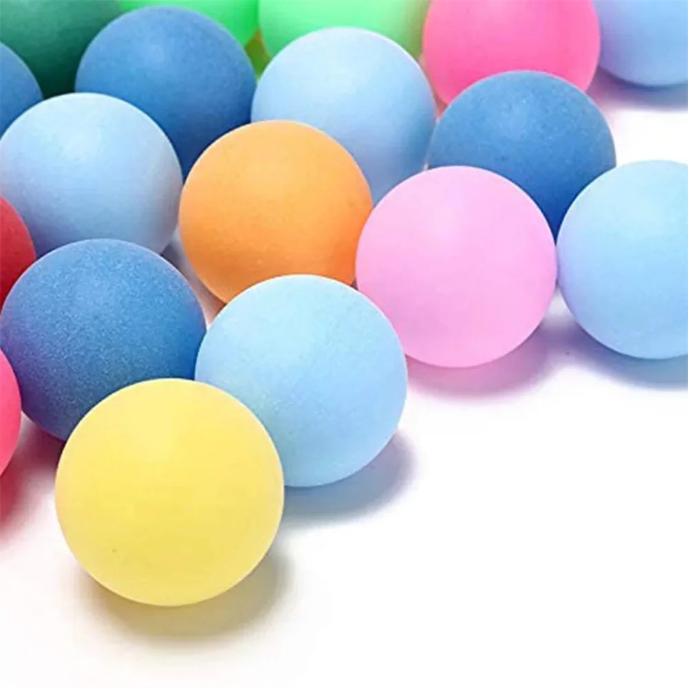 Colored Ping Pong Balls – 10/25/50pcs 40mm Entertainment Table Tennis Balls