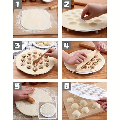Dumpling Maker Dough Press Mold – Kitchen Ravioli & Pastry Tool for Easy Homemade Dumplings & Filled Dough