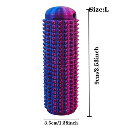 3D Printed Little Ouchies Spiky Sensory Toy — Mini Grippie Fidget Keychain for Stress Relief & Stimming