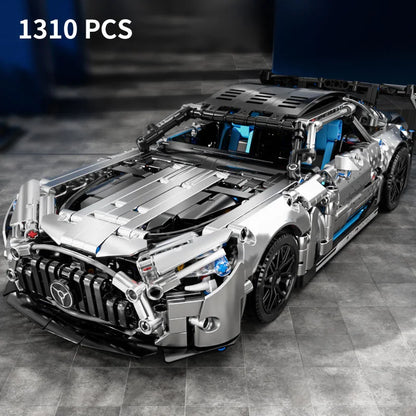 1310PCS Racing Car Building Blocks Set – 1:14 Scale Sports Vehicle Model Kit, Creative DIY Mechanical Bricks Toy for Adults & Boys Birthday Gift