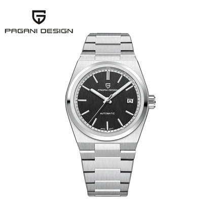 Pagani Design 2024 Men’s Automatic Mechanical Watch – Luxury Sapphire AR Coating, Stainless Steel, 10BAR Waterproof