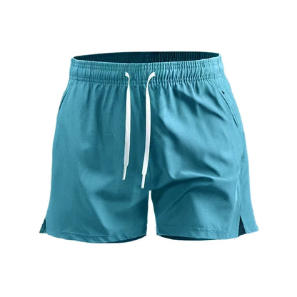 Men’s Summer Sport Shorts – Quick-Dry Athletic Running Shorts with Pockets for Gym & Beach
