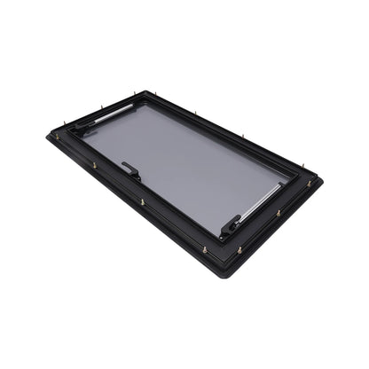 Aluminum RV Hinged Push-Out Window – Caravan & Camper Trailer Accessory, 900x500mm / 450x500mm