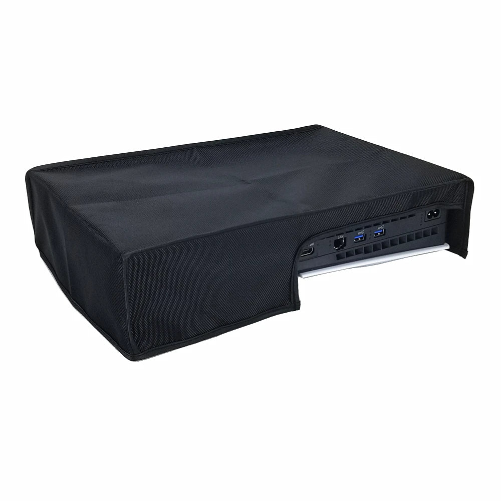 PS5 Slim Console Dust Cover – Waterproof Protective Sleeve for Vertical/Horizontal Use, Dust Proof Case for PlayStation 5 Slim