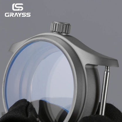 T2 Titanium & Steel Diving Watch Case - 20BAR Waterproof NH34 NH35 NH38 NH70 Watch Parts