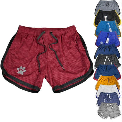 Men’s Breathable Mesh Fitness Shorts - Loose Summer Running & Jogging Sports Shorts