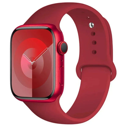 Silicone Sport Band for Apple Watch — Fits Ultra 2/3 & Series 11–SE (40–49mm)