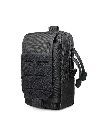 Tactical Molle Waist Bag: Military Outdoor Men's EDC Tool Organizer - Utility Gadget Vest Pack with Mobile Phone Case