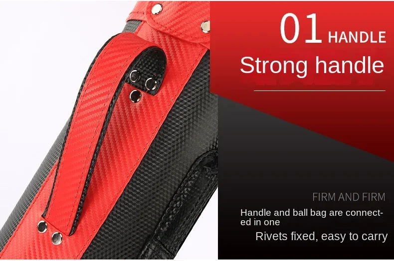 PGM Golf Bag QIAB008 – Lightweight 9-Club Capacity Support Bag for Men & Women, Available in 6 Colors