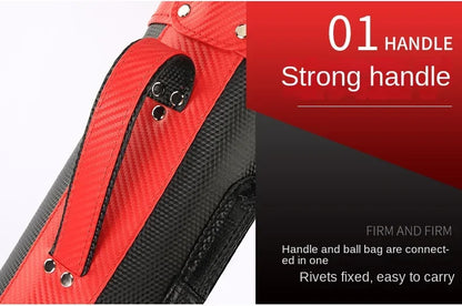 PGM Golf Bag QIAB008 – Lightweight 9-Club Capacity Support Bag for Men & Women, Available in 6 Colors