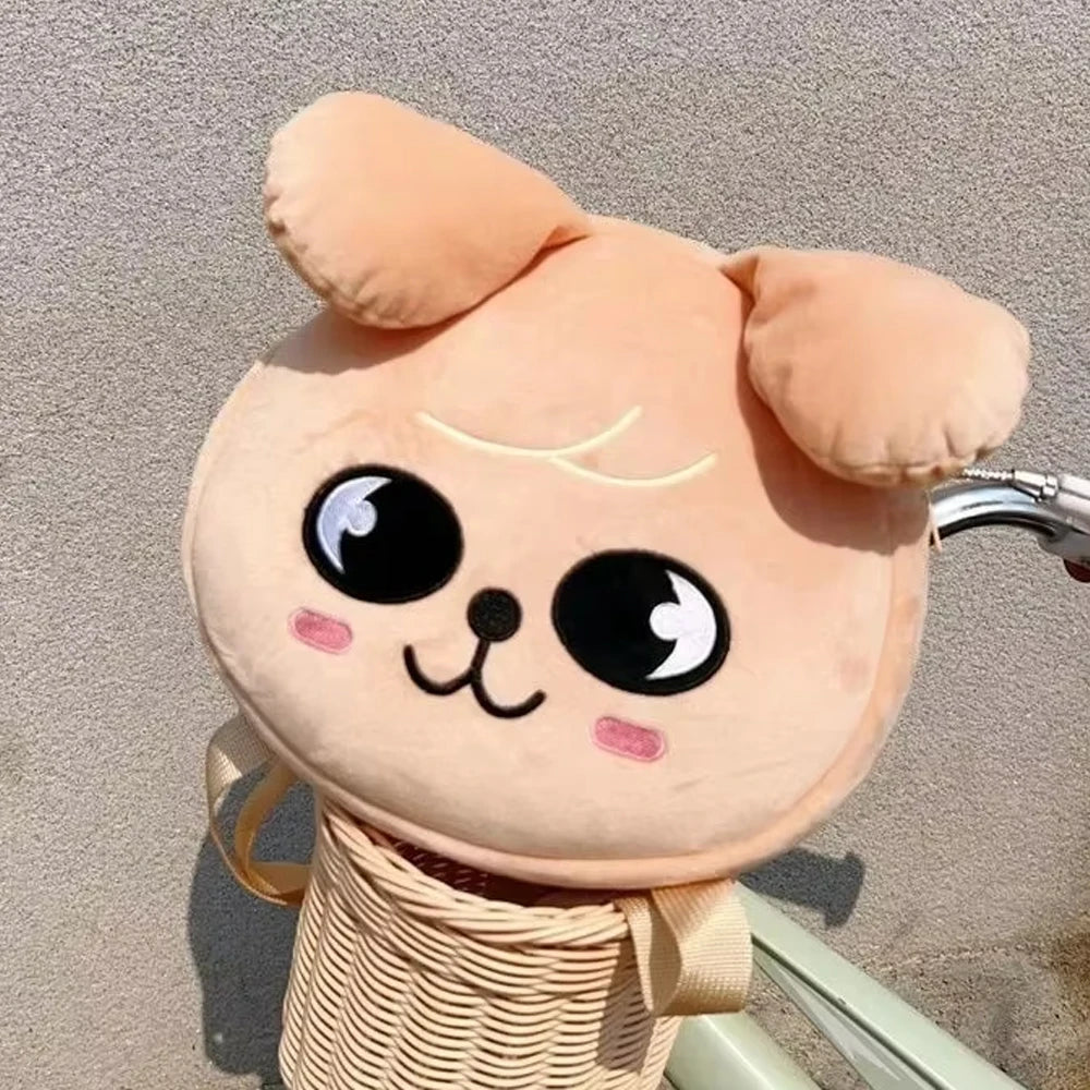 310style Skzoo Plush Pencil Case – Kawaii Kpop Stray Wolf Stuffed Animal Toy, Cartoon Plush Doll for Kids Gift