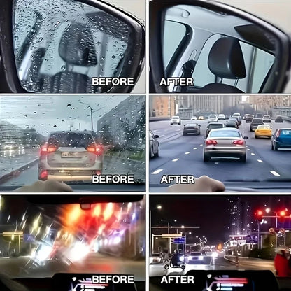 Nano Glass Rain Repellent Spray - Anti-Fog Windshield & Glass Coating for Cars and Helmets