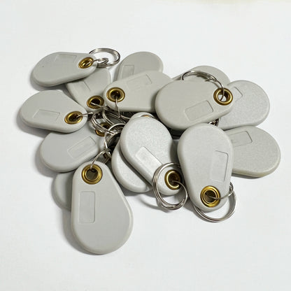 5/10PCS EM4305 T5577 RFID 125KHz Keyfobs – Rewritable Writable Duplicate Proximity ID Token Key Ring Cards
