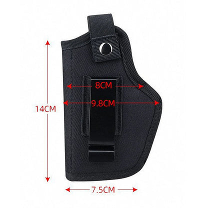 9mm .40 .45 Pistol Magazine Pouch – Single/Double Stack Holster, Concealed Carrier for Glock, S&W M&P, Sig Sauer, 1911, Beretta
