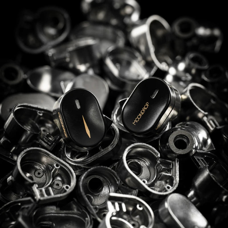 MOONDROP CHU III Wired Earphones - Aluminum-Magnesium Alloy Dome Dynamic Driver IEMs