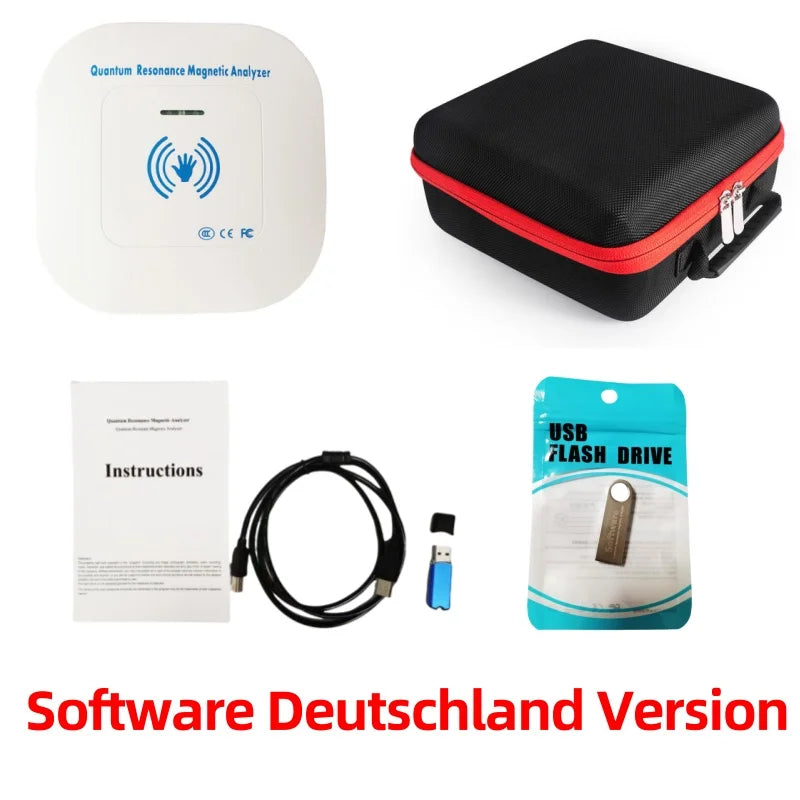 Portable Quantum Resonance Magnetic Analyzer – Handheld Health Detection Instrument