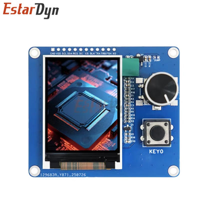2.0-Inch TFT LCD Display with EC11 Rotary Encoder - IIC SPI Interface Module for ESP32 Raspberry Pi DIY Projects