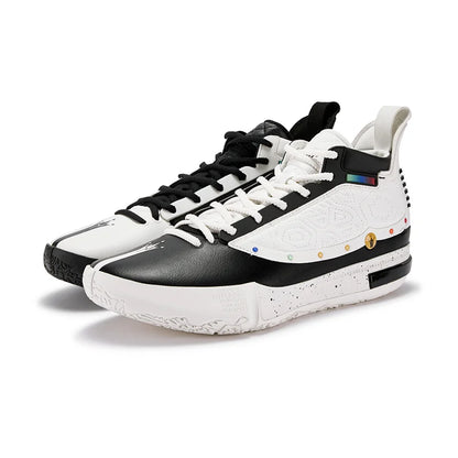 361 Degrees Joker 1 Basketball Shoes - High-Top Performance Sneakers with Anti-Slip Grip, Stable Support & Rebound Cushioning
