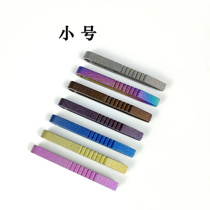 Titanium TC4 Clip Tweezers – EDC Multipurpose Precision Pick-Up Clamping Tool for Outdoor & Maintenance, 6 Colors