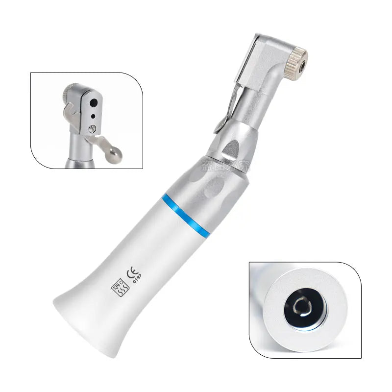 Dental Slow Speed Handpiece — Straight Contra Angle for Air Turbine, Micromotor Polishing & Lab Equipment
