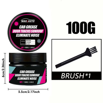 Car Sunroof Track Lubricating Grease - Anti-Rust Gear & Bearing Oil for Door Tracks, Plastic Gears & Noise Reduction