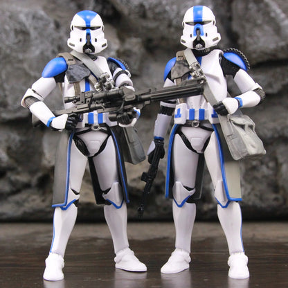 Star Wars 6" Action Figures – 501st Legion ARC & ARF Troopers, Rex, Jesse, Bane, Denal, Tup, Dogma Clone Toy