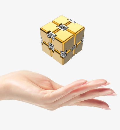 Fashion Metal Infinite Magic Cube – Upgraded Disassembled Intelligence & Decompression Toy