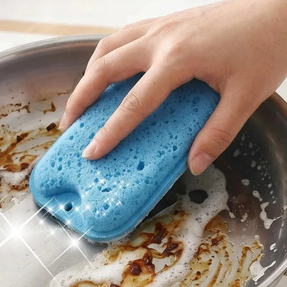 Kitchen Cleaning Sponge - Soft Absorbent Rust Scrubbing Pad for Dishwashing and Household Cleaning