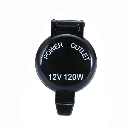 12V Car Cigarette Lighter Charger – Plastic Cover Power Outlet Receptacle Adapter for Car, Marine, ATV & RV