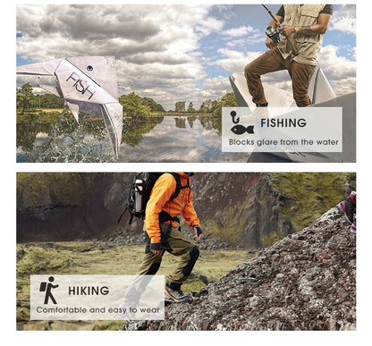KAPVOE Polarized Sunglasses – Men & Women Fishing, Hiking, Driving, Cycling, and Sports Eyewear