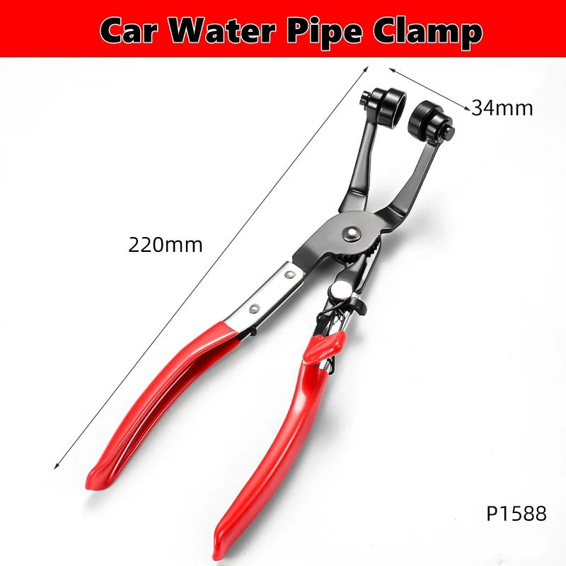 Flexible Hose Clamp Pliers - Long Cable-Type Tool for Auto Hose Removal, Repair & Maintenance