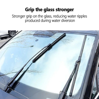 2PCS Car Wiper Booster Springs - Universal Rubber Alloy Windshield Wiper Arm Protectors