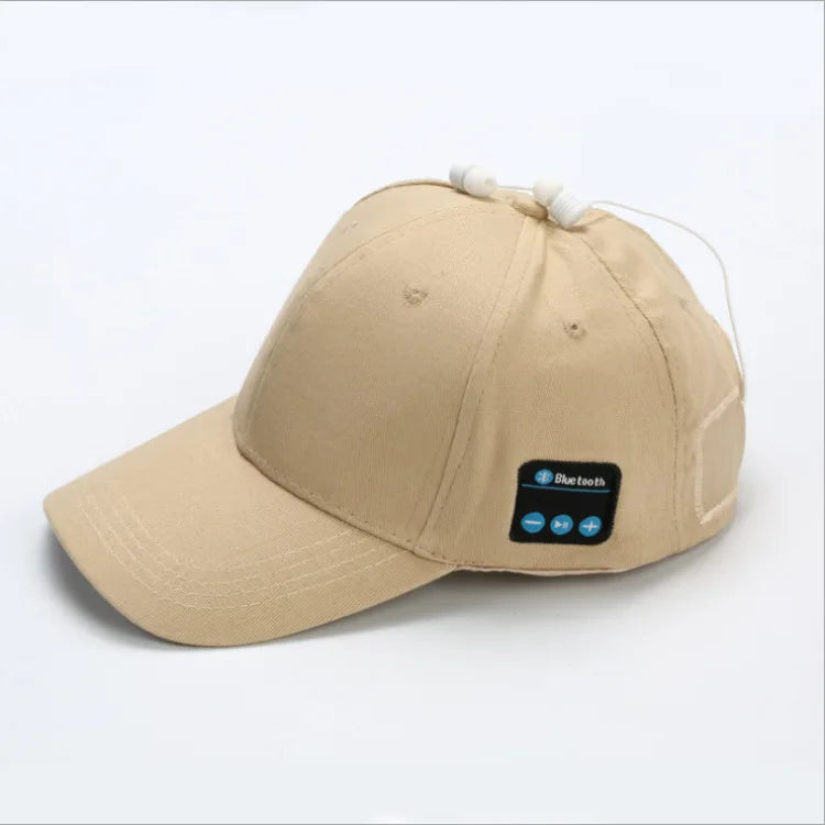 Bluetooth 5.0 Headphone Baseball Cap - Wireless Stereo Earphones with Mic for Outdoor Use