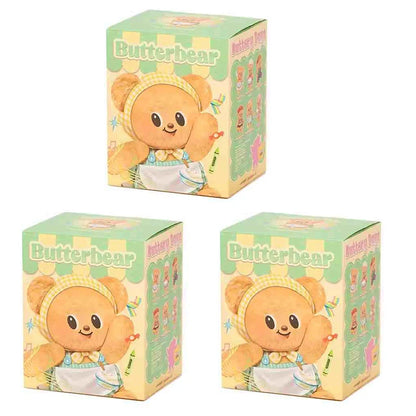 Butterbear Blind Box Action Figures | Kawaii Doll Toys & Pendants for Kids, Desktop Decoration Gifts