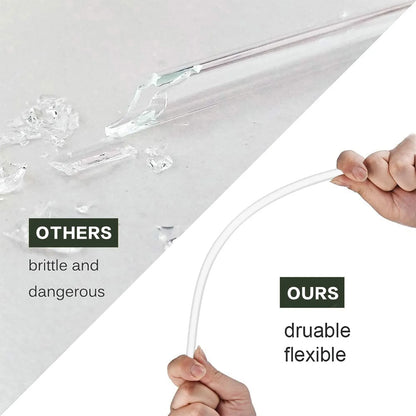 6 Pack Replacement Straws Compatible with Stanley 20 oz, 30 oz, 40 oz Cup Tumbler - Includes Cleaning Brush