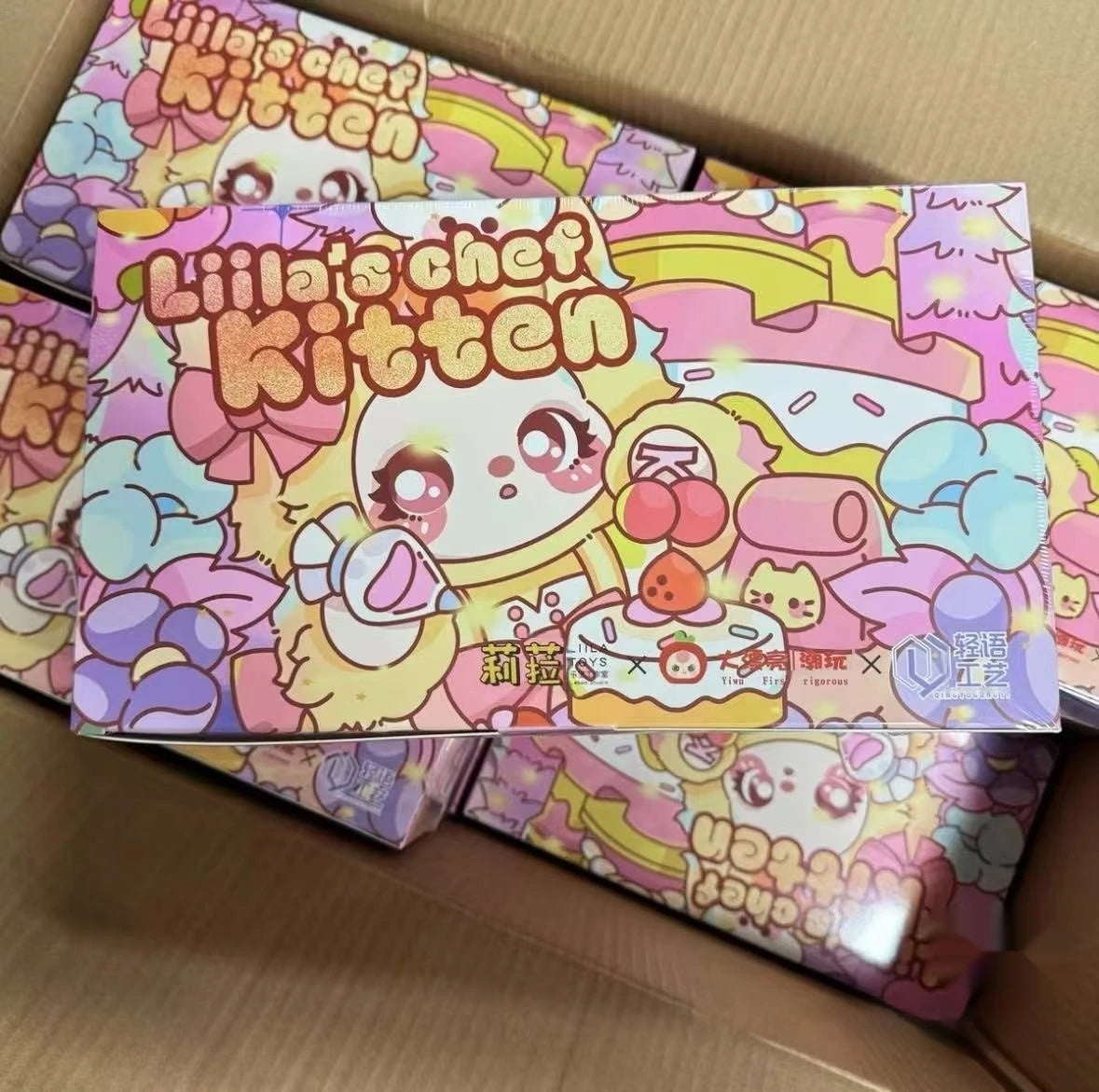 2025 New Liila Lucky Cat V4 Series Blind Box Toys – Cute Anime Action Figures Mystery Dolls, Best Gift
