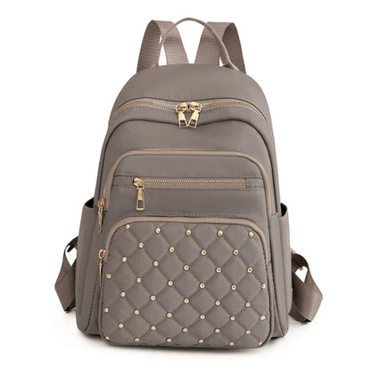 High-Quality Nylon Women's Backpack - Large Capacity, Versatile and Casual Travel Shoulder Bag for Teens