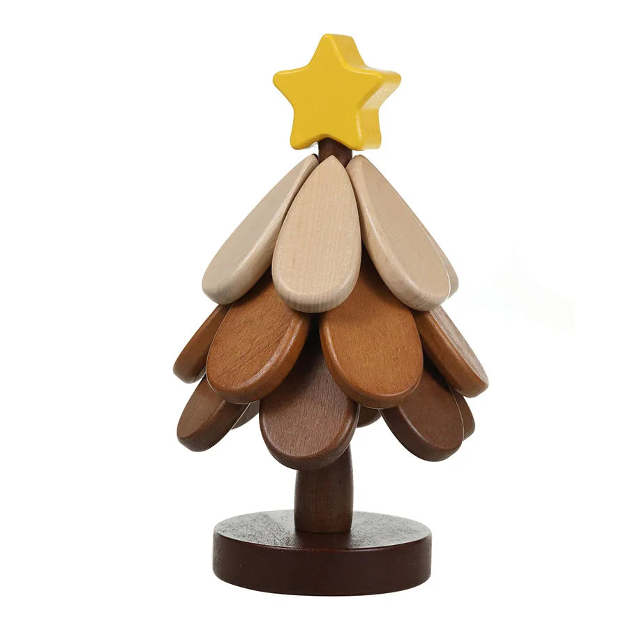 Tree Shape Solid Wood Insulation Mat – Anti-Scalding Pot Mat for Dining Table, Creative Festival Gift & Home Decor