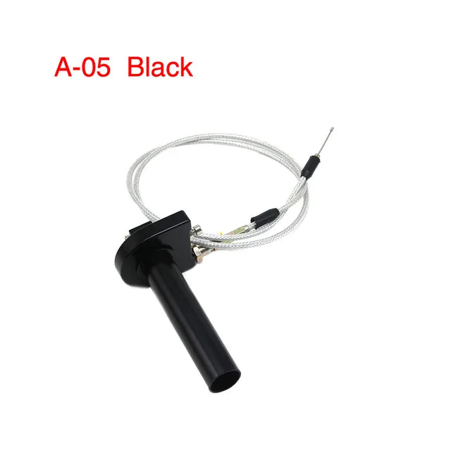 ZSDTRP 7/8" Aluminum Quick Action Throttle Grip Set – Twist Gas Throttle with Cable for 50cc, 110cc, 125cc Dirt & Pit Bikes