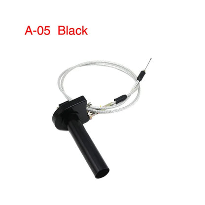ZSDTRP 7/8" Aluminum Quick Action Throttle Grip Set – Twist Gas Throttle with Cable for 50cc, 110cc, 125cc Dirt & Pit Bikes