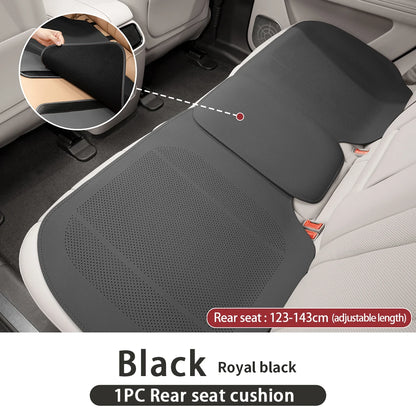 Universal Leather Car Seat Cushion - Breathable Perforated Four-Season Seat Cover