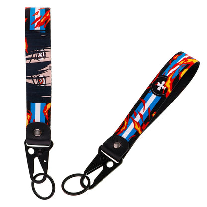 Anime Eagle Beak Keychain – Cool Short Lanyard for Phone, Badge Holder & USB Pendant