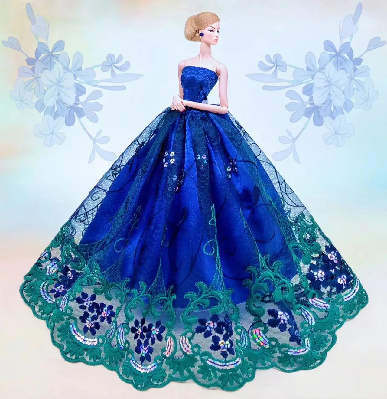 Barbie & 30cm BJD Doll Clothes — Princess, Wedding & Long Gown Dress Accessories for Doll Houses